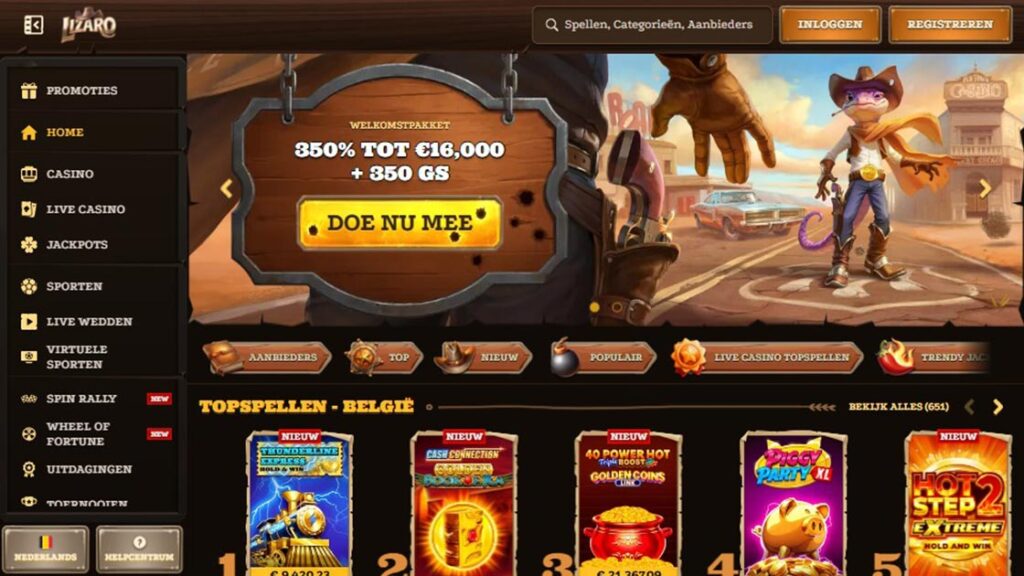 homepage van lizaro online bookmaker voor het wk