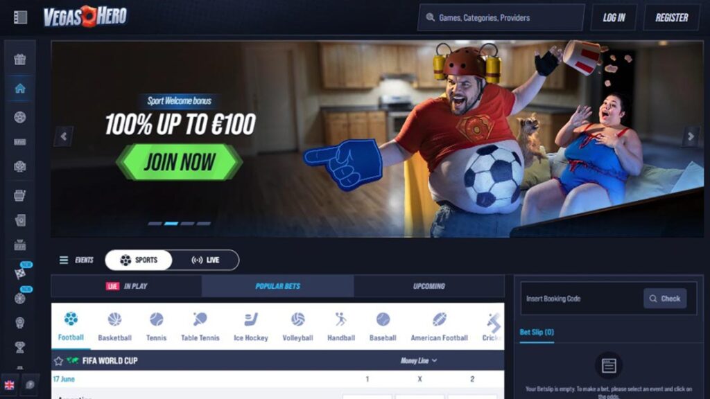 homepage van vegashero wk bookmaker zonder cruks